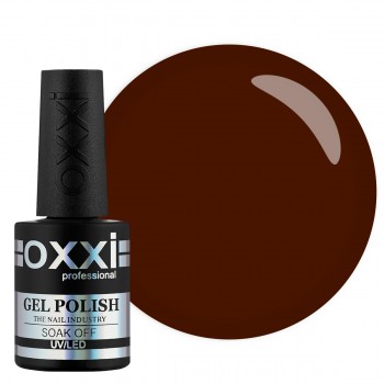 Гель-лак Oxxi №083 (красно-коричневый, эмаль), 10 мл