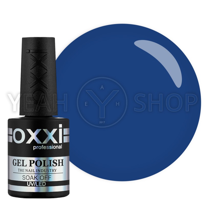 Гель-лак Oxxi №122 (синий, эмаль), 10 мл купить по лучшей цене в Украине