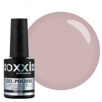 Гель-лак Oxxi №125 (очень светлый розово-персиковый, эмаль), 10 мл