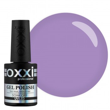 Гель-лак Oxxi №133 (светлый лиловый, эмаль), 10 мл