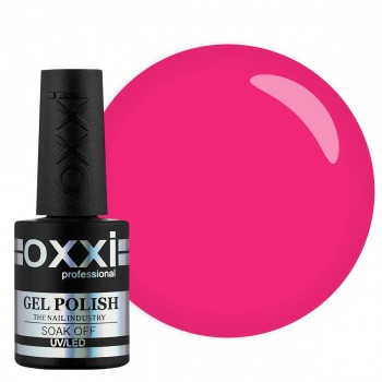 Гель-лак Oxxi №159 (яркий розовый, неоновый), 10 мл