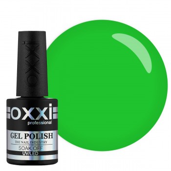 Гель-лак Oxxi №286 (Ярко-зеленый), 10 мл