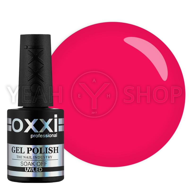 Гель-лак Oxxi №290 (Ярко-розовый неоновый), 10 мл купить по лучшей цене в Украине