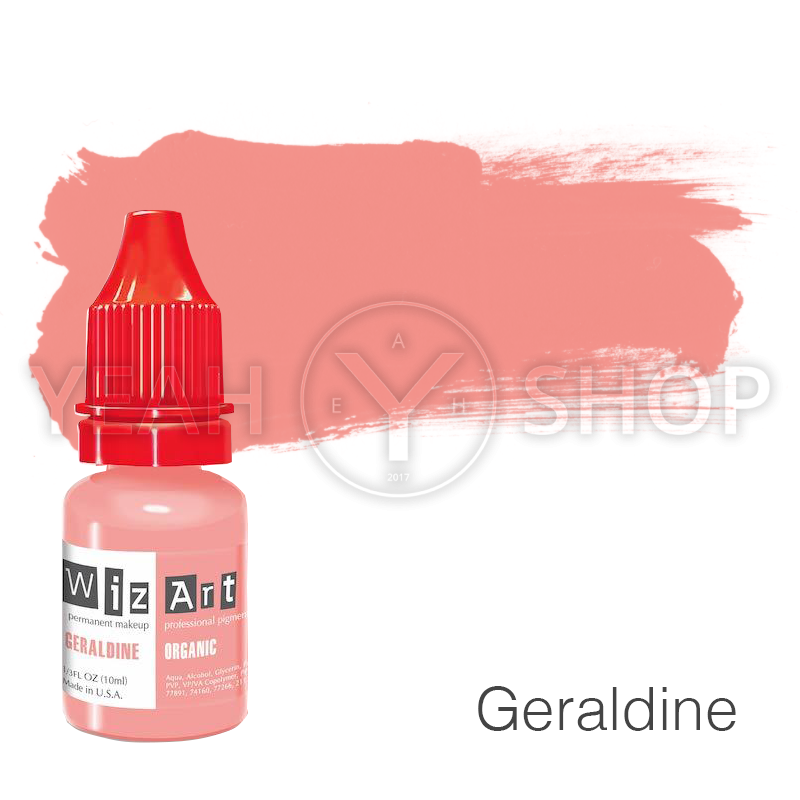 Пігмент для татуажу WizArt Organic Geraldine 10 мл: купити за кращою ціною в Україні