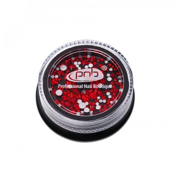 Стрази PNB Red mix size, 200 шт