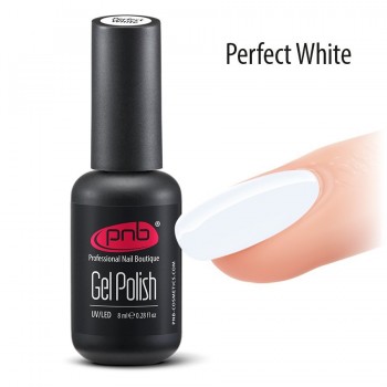 Гель-лак PNB Perfect White, 8 мл