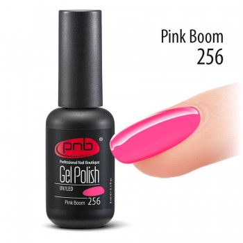 Гель-лак PNB Neon Bomb Collection №256 Pink Boom, 8 мл