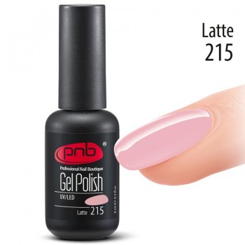 Гель-лак PNB №215 Latte, 8 мл