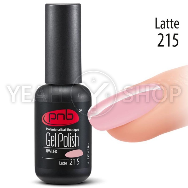 Гель-лак PNB №215 Latte, 8 мл купить по лучшей цене в Украине