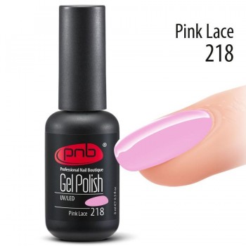 Гель-лак PNB №218 Pink Lace, 8 мл