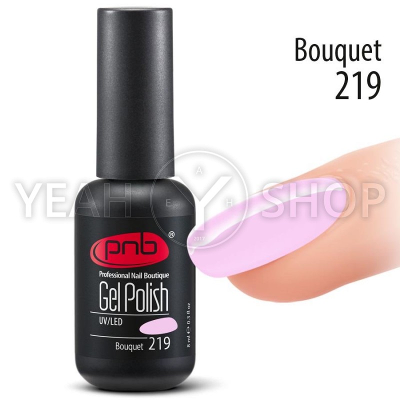 Гель-лак PNB №219 Bouguet, 8 мл купить по лучшей цене в Украине