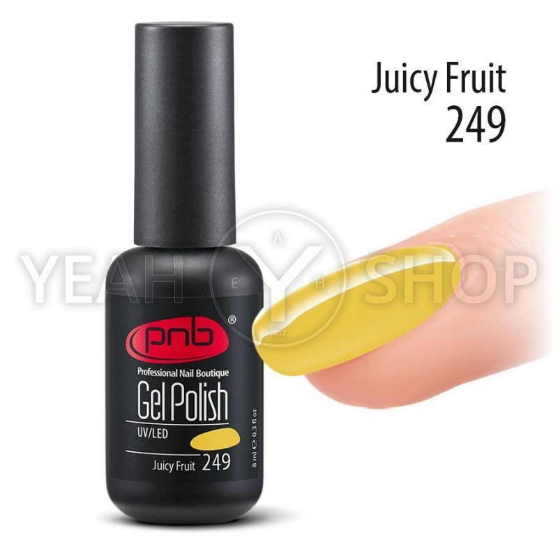 Гель-лак PNB Tutti frutti collection №249 Juicy fruit, 8 мл: купити за кращою ціною в Україні