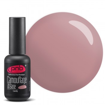 Камуфлирующая база для гель-лака PNB Camouflage Base Candy, 8 мл