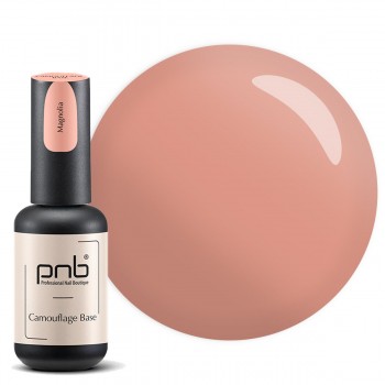 Камуфлирующая база для гель-лака PNB Camouflage Base Magnolia, 8 мл
