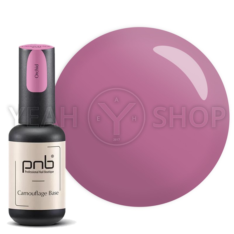Камуфлирующая база для гель-лаку PNB Camouflage Base Orchid, 8 мл: купити за кращою ціною в Україні