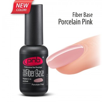 База с нейлоновым покрытием PNB Fiber Base Porcelain Pink (Холодный, розовый)