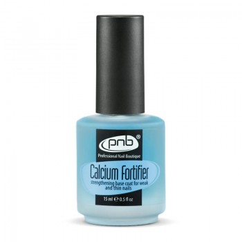 Средство для укрепления слабых и тонких ногтей PNB Calcium Fortifier, 15 мл