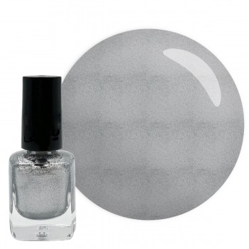 Лак для стемпінгу нігтів Global Fashion (Срібло) 7 мл: купити за кращою ціною в Україні