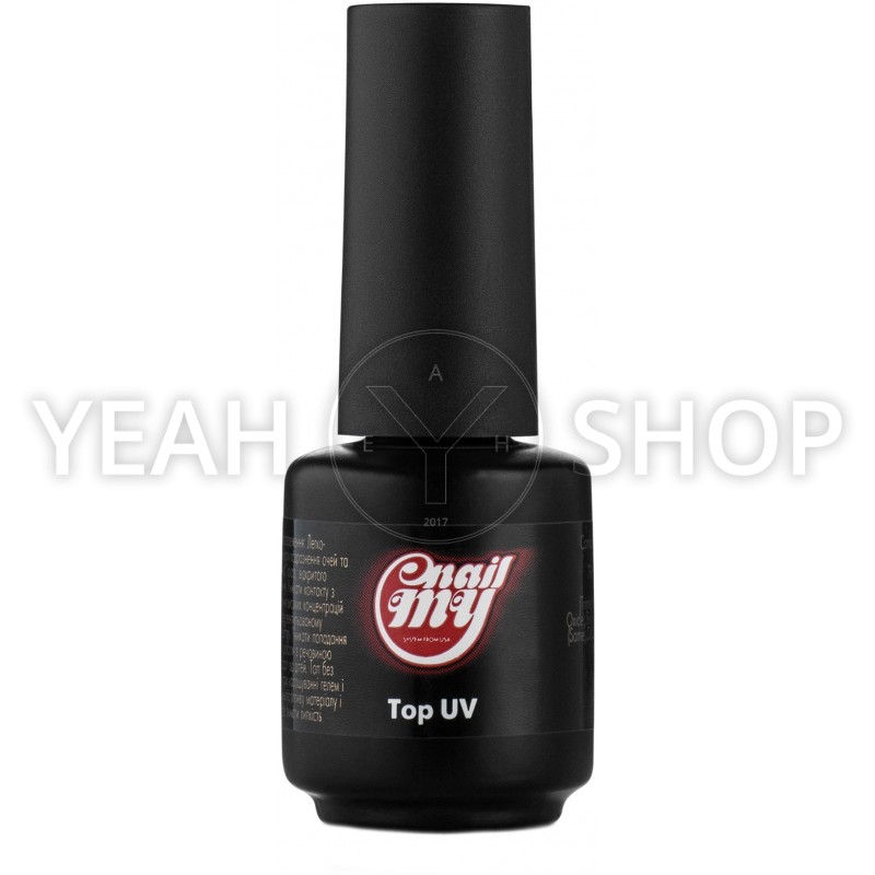 Фінішне покриття для гелю My Nail UV Top Gel пластик (без липкого шару): купити за кращою ціною в Україні