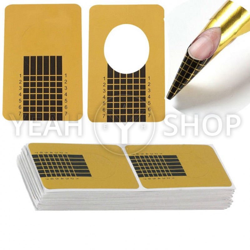 Форми для нарощування нігтів YRE вузькі, 10 шт: купити за кращою ціною в Україні