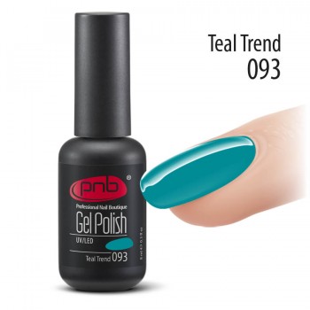 Гель-лак PNB №093 Teal Trend, 8 мл