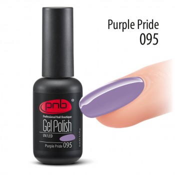 Гель-лак PNB №095 Purple Pride, 8 мл