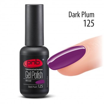 Гель-лак PNB №125 Dark Plum, 8 мл купить по лучшей цене в Украине