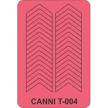 Вініловий трафарет Canni T-004: купити за кращою ціною в Україні