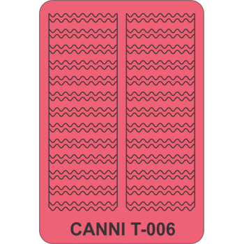 Вініловий трафарет Canni T-006: купити за кращою ціною в Україні