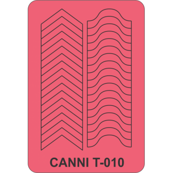 Вініловий трафарет Canni T-010: купити за кращою ціною в Україні