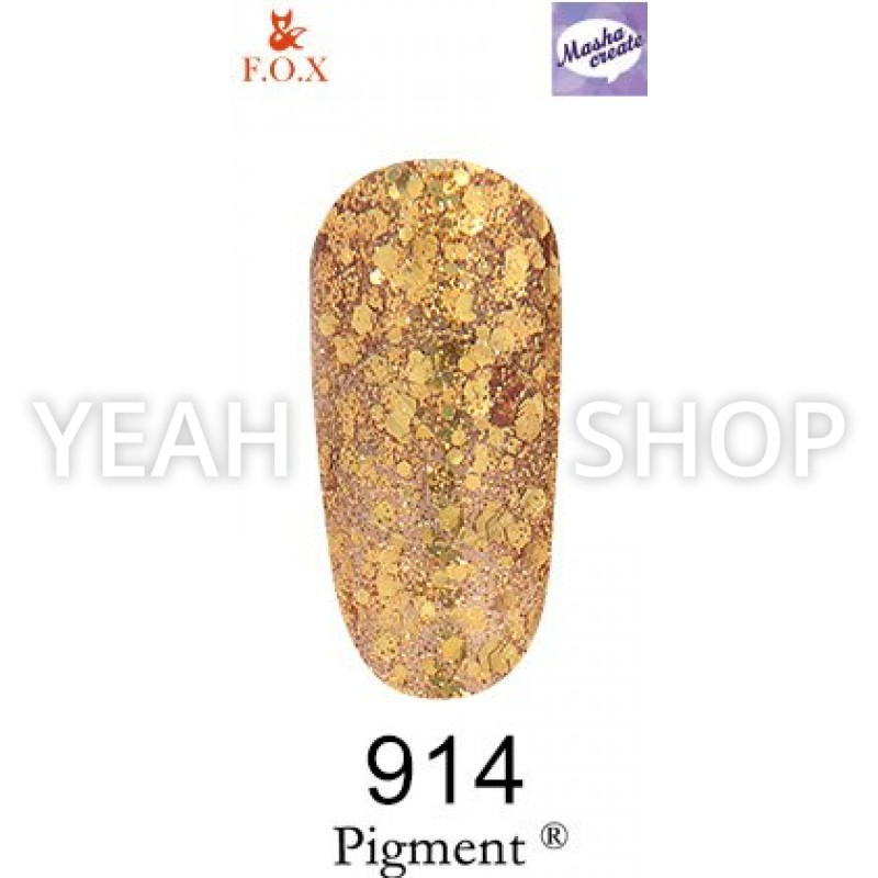 Гель-лак F.O.X Masha Create Pigment 914 6 мл купить по лучшей цене в Украине