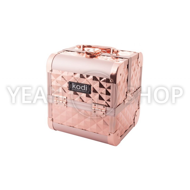 Кейс для косметики Kodi №33 (Розовое золото) купить по лучшей цене в Украине