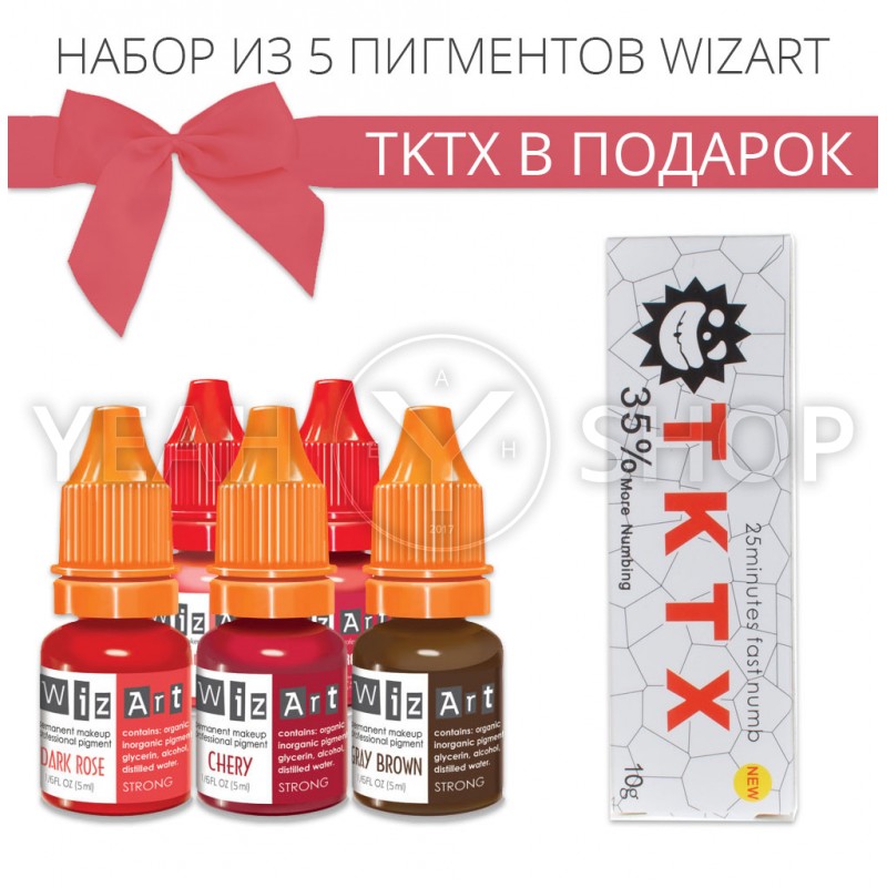 Набір пігментів WizArt + TKTX в подарунок: купити за кращою ціною в Україні