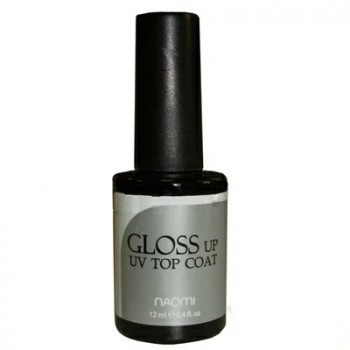 Закріплювач гель-лаку 6 мл Naomi Gel GLOSS up Top Сoat