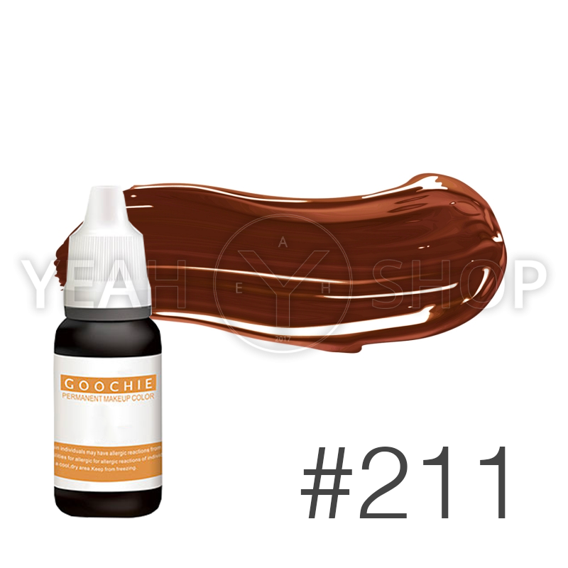 Пигмент для татуажа Goochie 211 Apricot Coffee 15 мл купить по лучшей цене в Украине