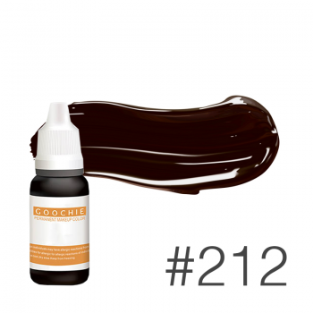 Пігмент для татуажу Goochie 212 Deep Coffee 15 мл