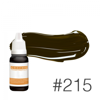 Пігмент для татуажу Goochie 215 Dark Coffee 15 мл