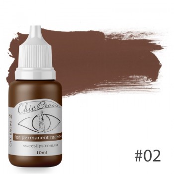 Пігмент для татуажу Sweet Lips Chic Brows 02 Весна