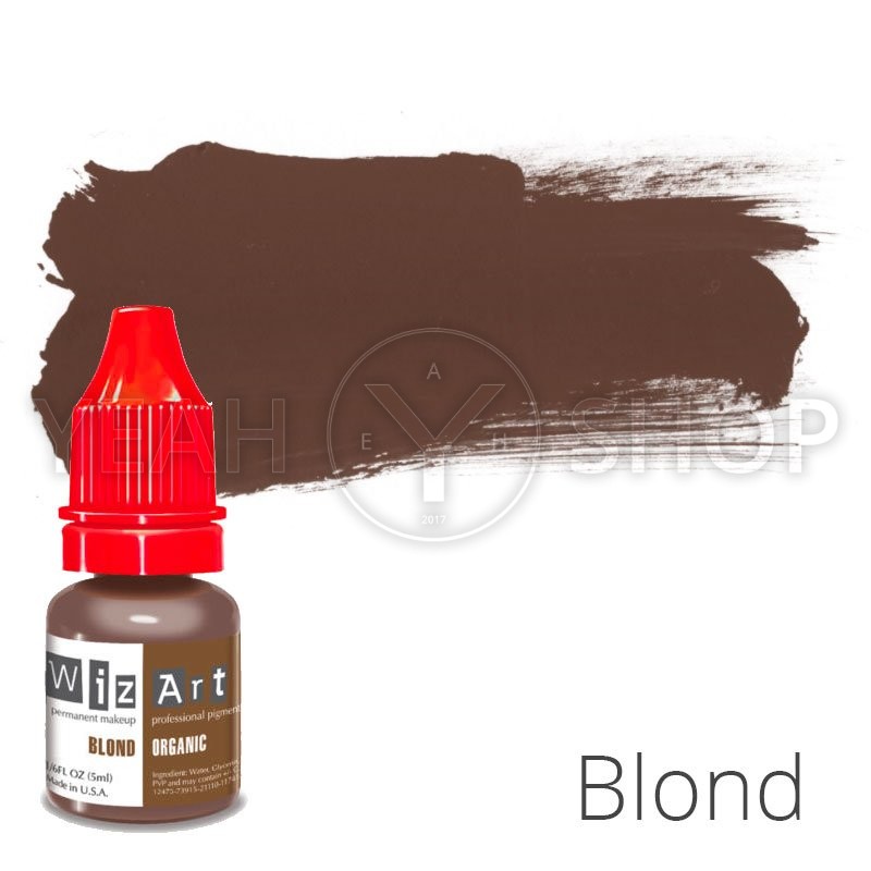 Пигмент для татуажа WizArt Organic Blond 5 мл купить по лучшей цене в Украине