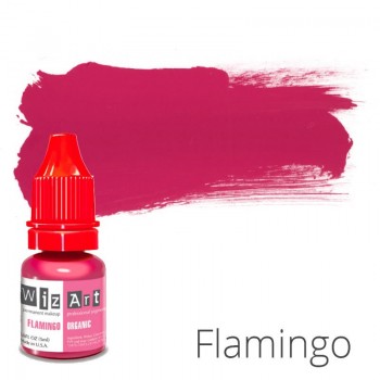 Пігмент для татуажу WizArt Organic Flamingo 5 мл