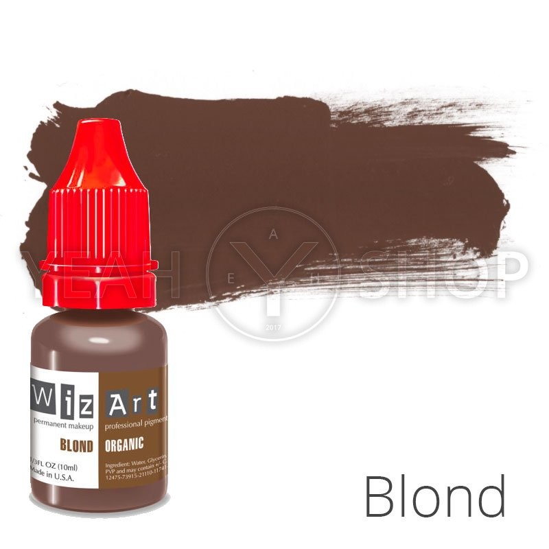 Пігмент для татуажу WizArt Organic Blond 10 мл: купити за кращою ціною в Україні