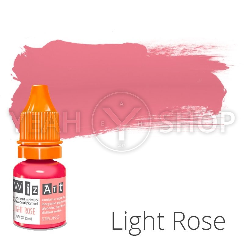 Пігмент для татуажу WizArt Strong Light Rose 5 мл: купити за кращою ціною в Україні