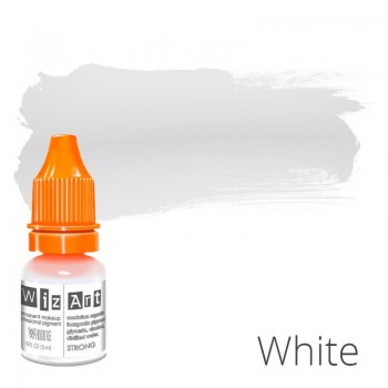 Пігмент для татуажу WizArt Strong White 5 мл: купити за кращою ціною в Україні