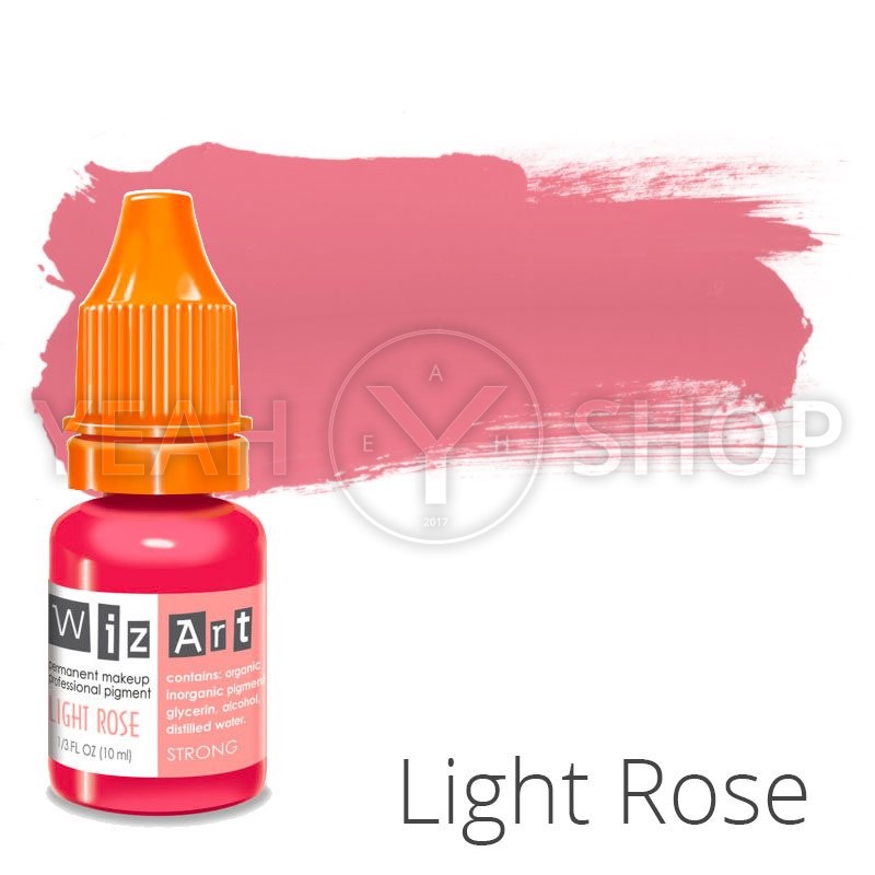 Пігмент для татуажу WizArt Strong Light Rose 10 мл: купити за кращою ціною в Україні