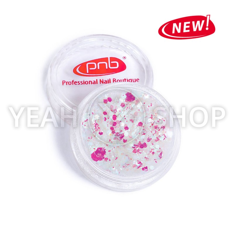 Гліттер для дизайну нігтів PNB Galaxy Glitter 02: купити за кращою ціною в Україні