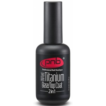База и топ для гель-лака 2 в 1 PNB Base/Top Coat 8 мл