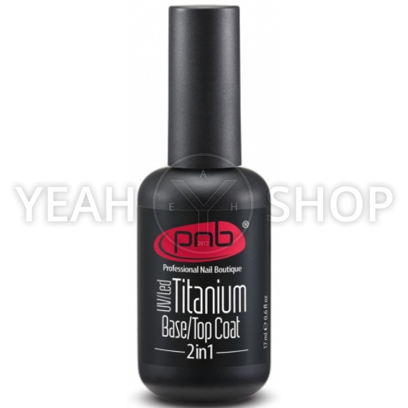 База і топ для гель-лаку 2 в 1 PNB Base / Top Coat 17 мл: купити за кращою ціною в Україні
