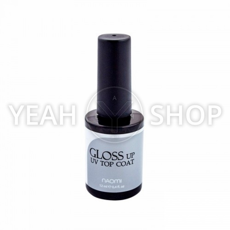 Закрепитель гель-лака 12 мл Naomi Gel GLOSS up Top Сoat купить по лучшей цене в Украине