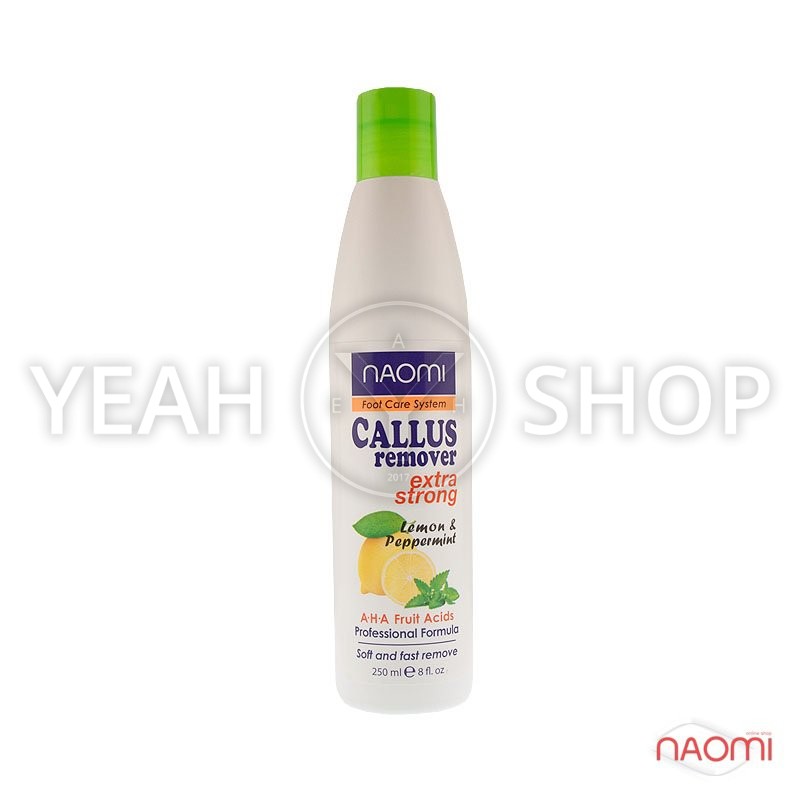 Средство для педикюра Naomi Callus Remover Extra Strong 250мл купить по лучшей цене в Украине