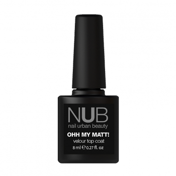 Матовый топ для гель-лака NUB Velour Top Coat 8 мл